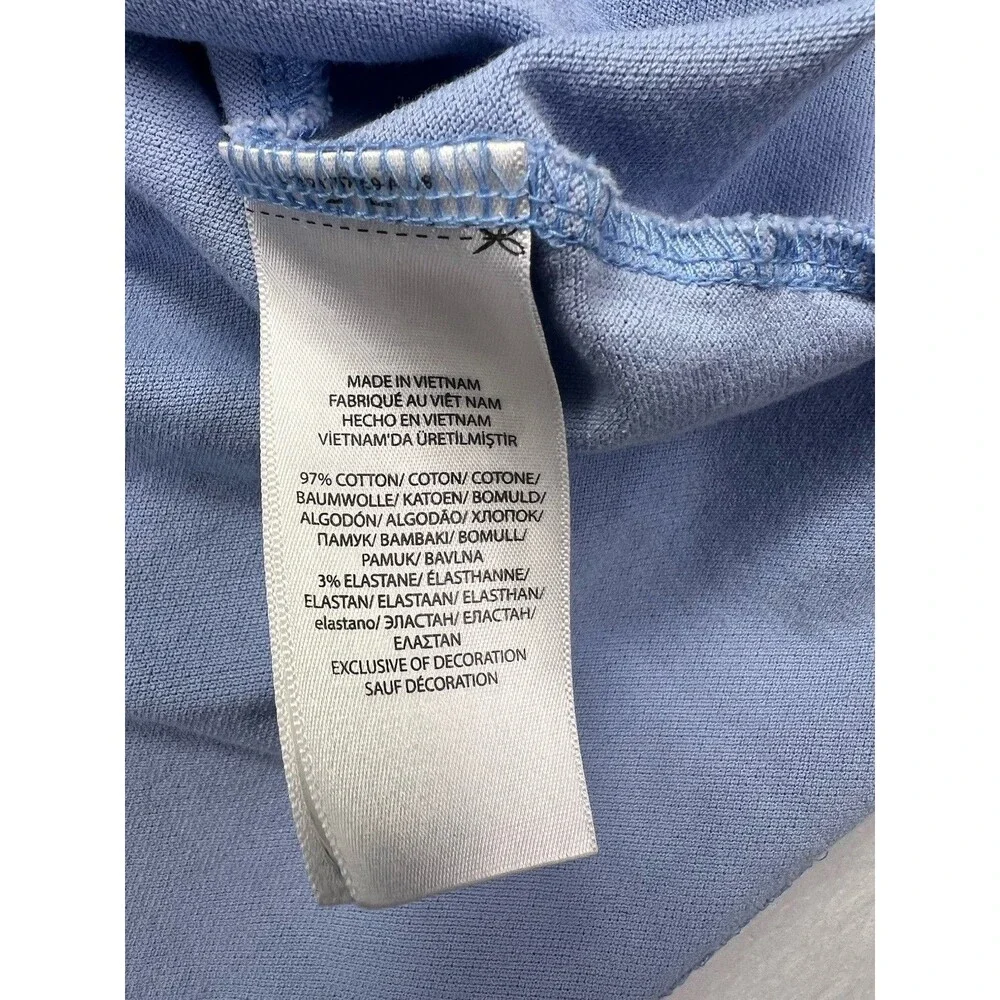 Polo Ralph Lauren Polo Shirt Mens 2XLT Blue Stretch Cotton Short Sleeve Big Tall